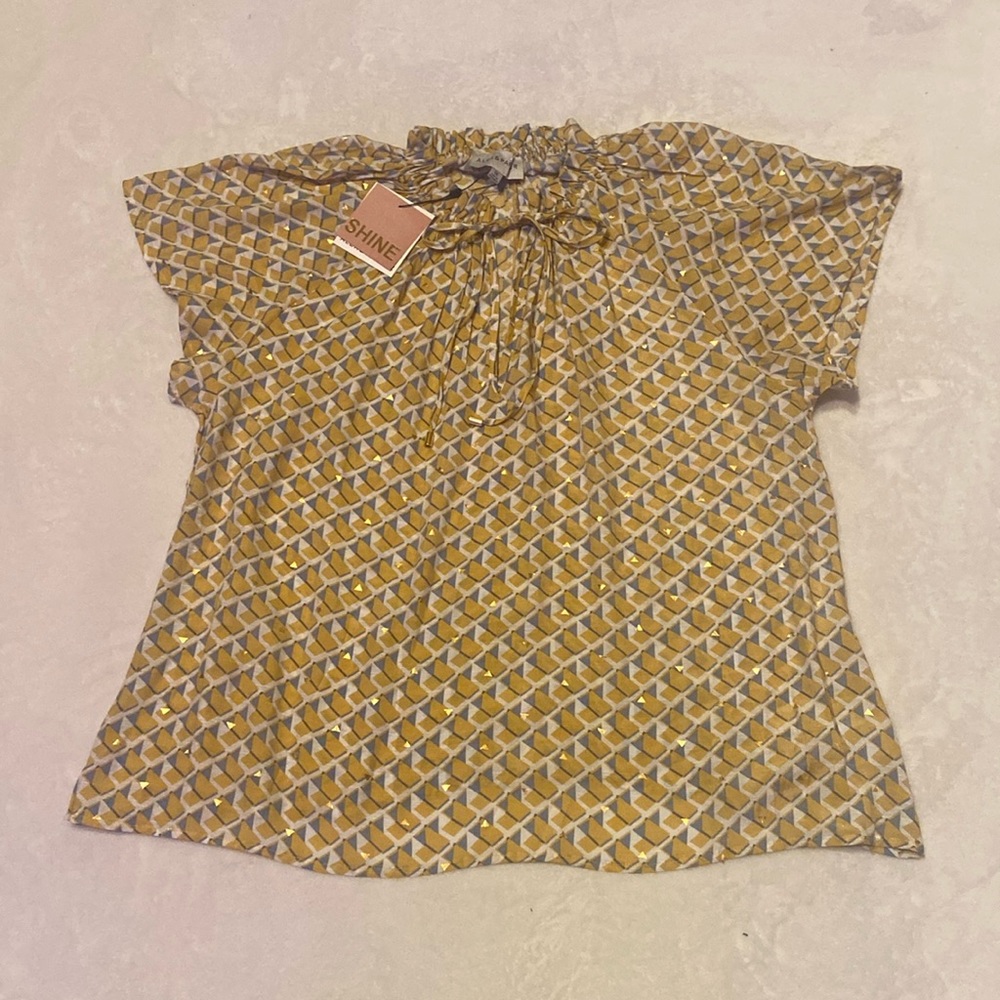 ALEX & PARKER Size 1X Rayon/Poly Top NWT - Picture 4 of 12